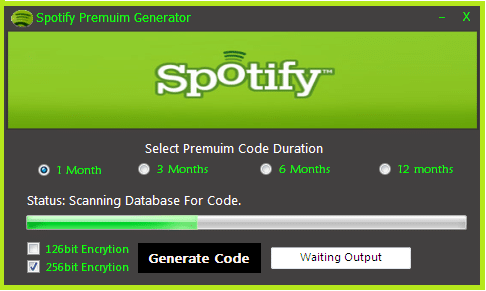 free spotify premium code generator no download